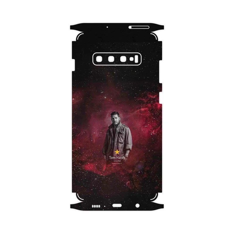 برچسب پوششی ماهوت مدل Tom Hardy-FullSkin مناسب برای گوشی موبایل سامسونگ Galaxy S10 Plus