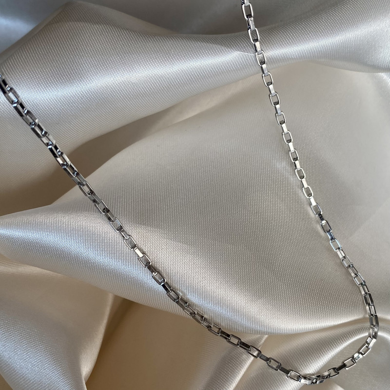 زنجیر زنانه استینلس استیل مدل کابلی کد k11 زنجیر زنانه استینلس استیل مدل کابلی کد k11