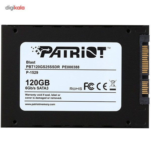 حافظه SSD پتریوت مدل Blast ظرفیت 120 گیگابایت