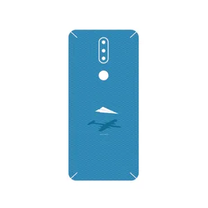 MAHOOT Minimal Paper Airplane Cover Sticker for Nokia 2.4