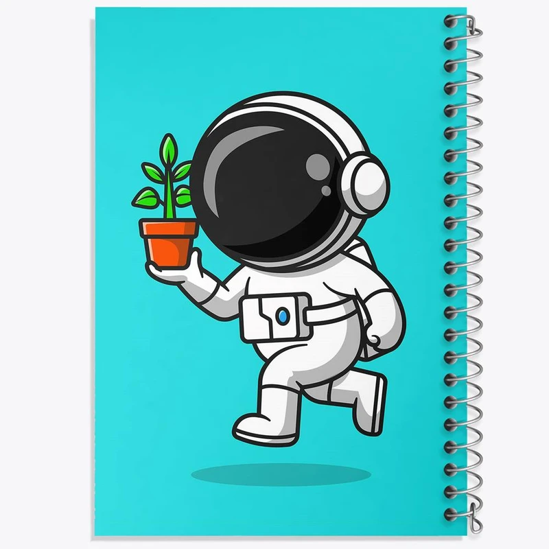 دفتر نت موسیقی 50 برگ خندالو مدل فضانورد کد 25080