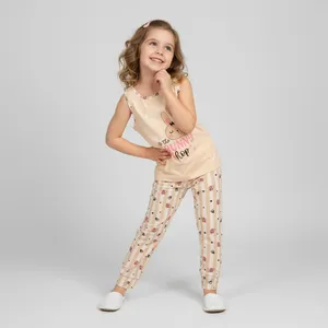 ست تاپ و شلوار دخترانه ناربن مدل بانی و ستاره