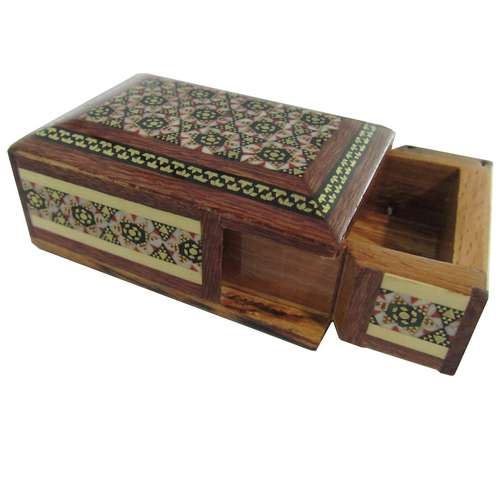 جعبه سکه خاتم کاری صفار مدل125