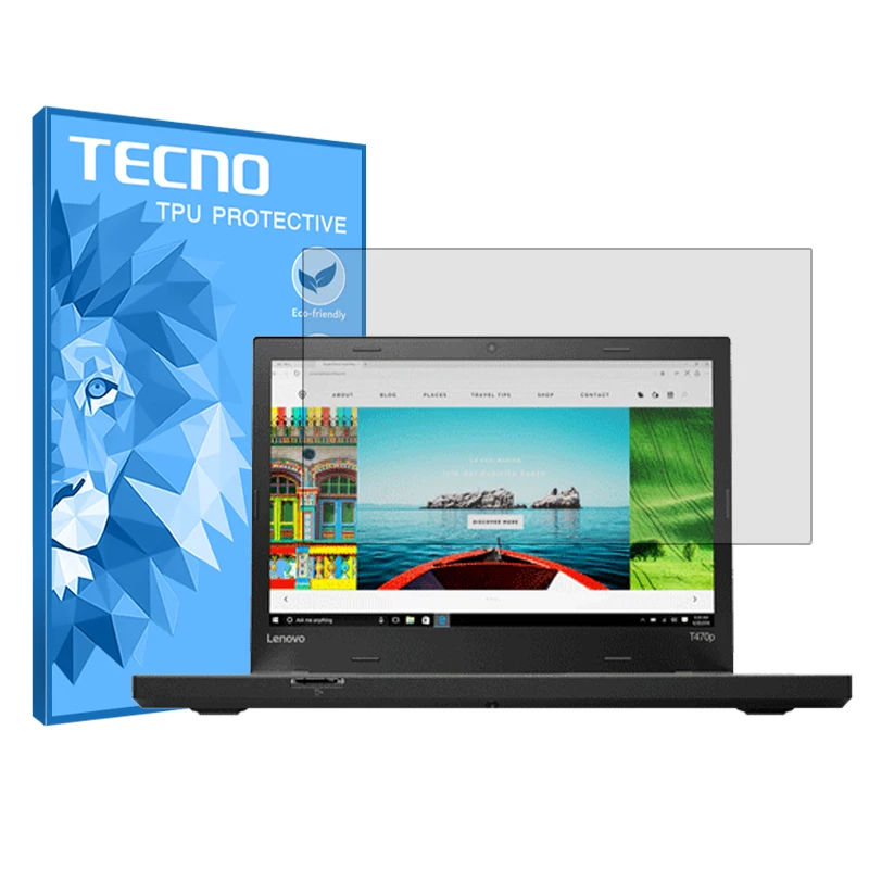 محافظ صفحه نمایش شفاف تکنو مدل Resistant مناسب برای لپ تاپ لنوو thinkpad t470p