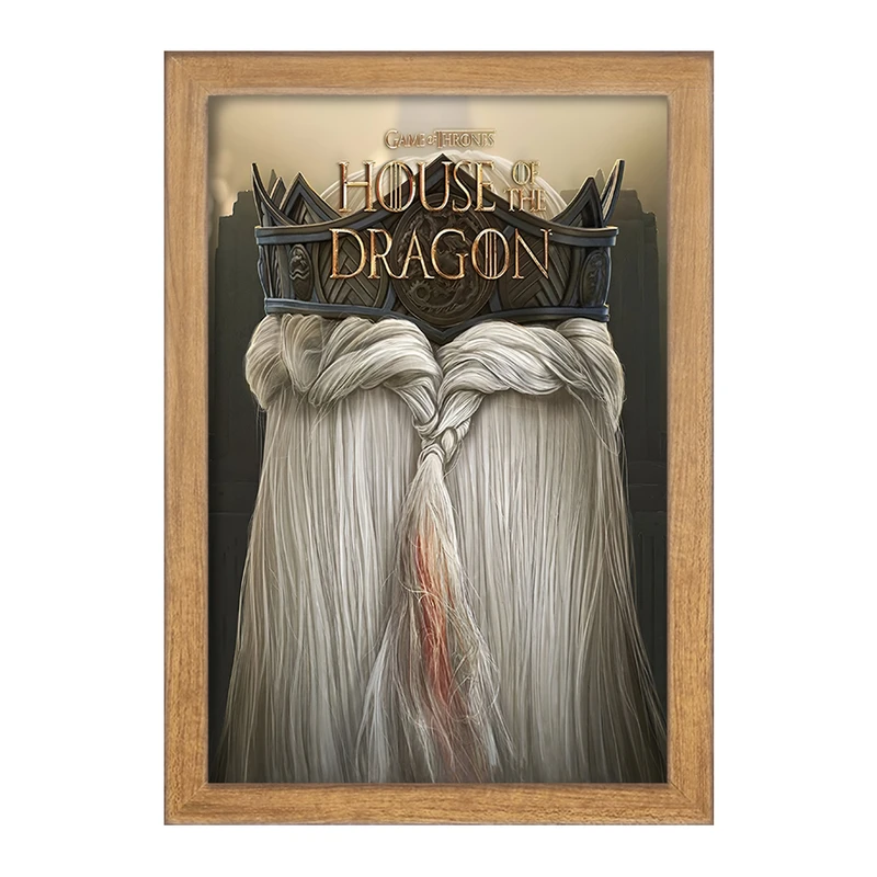 تابلو خندالو مدل خاندان اژدها (House of the Dragon) کد F10147