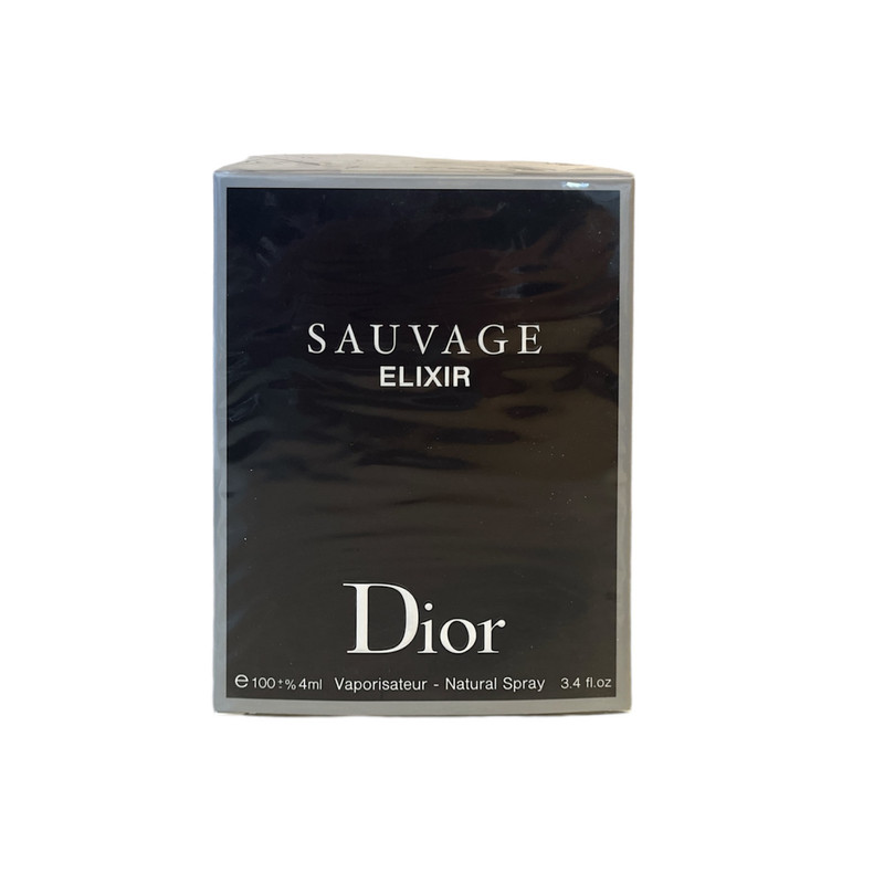 ادو پرفیوم مردانه نیو پرستیژ کالر مدل Sauvage elixir رایحه گرم حجم ۱۰۰ میلی لیتر ادو پرفیوم مردانه نیو پرستیژ کالر مدل Sauvage elixir رایحه گرم حجم ۱۰۰ میلی لیتر