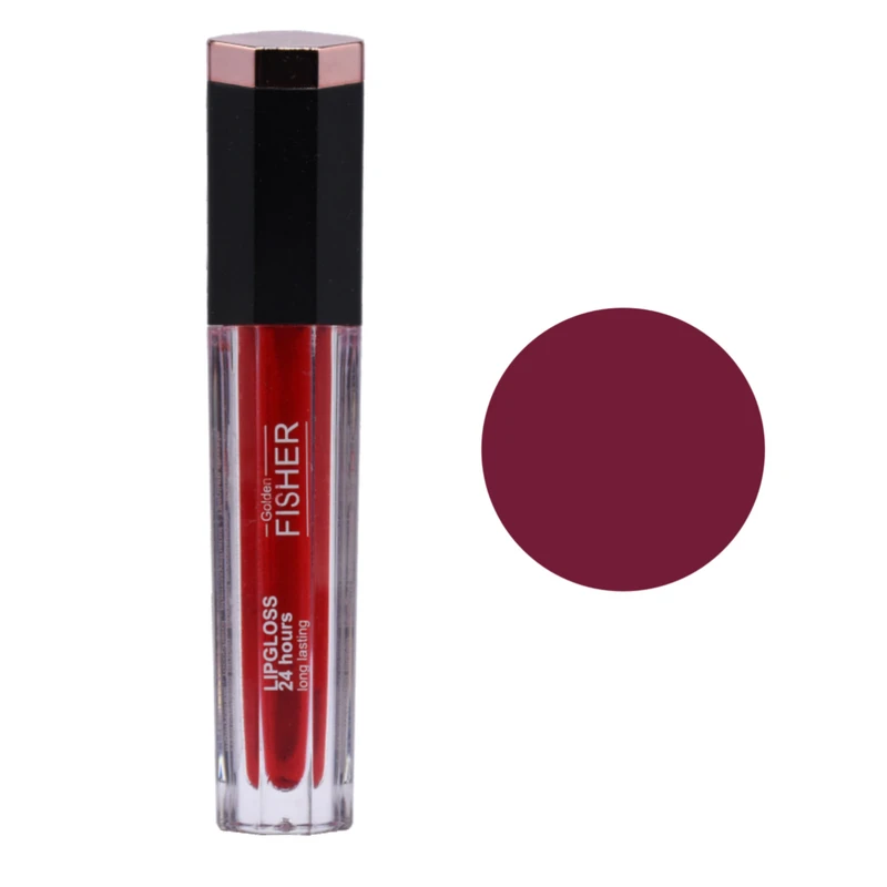 رژ لب مایع مات گلدن فیشر مدل LONG LASTING شماره F21