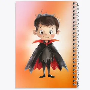 دفتر ژورنال نویسی 50 برگ خندالو مدل نقطه ای طرح پسرانه بامزه کد N2200