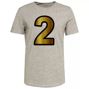 تی شرت آستین کوتاه زنانه مدل عدد 2 کد Z232 T