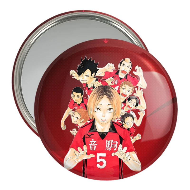 آینه جیبی خندالو مدل انیمه آبشار سرنوشت هایکیو کاگیاما  کد 11196