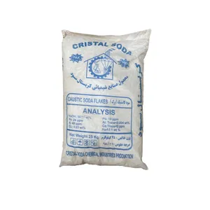 Caustic Soda powder model NaOH code 25 weight 25 kg