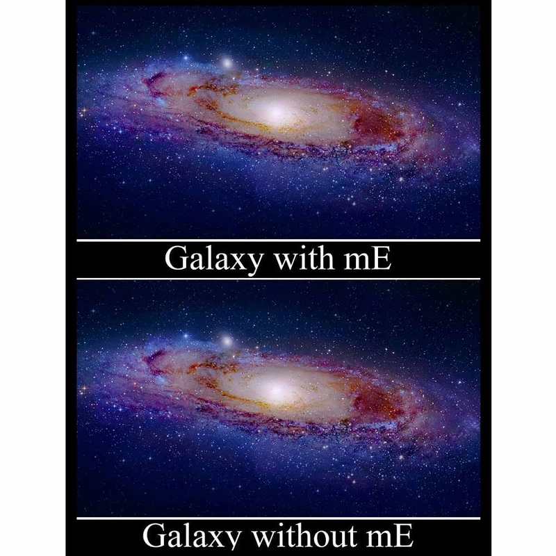 پوستر مدل Galaxy with me کد 002