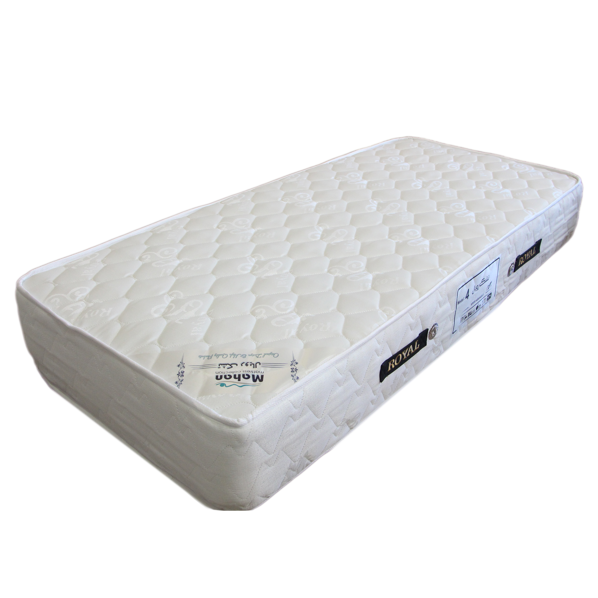 تشک رویال مدل 2575 یک نفره سایز 90x200 سانتی متر