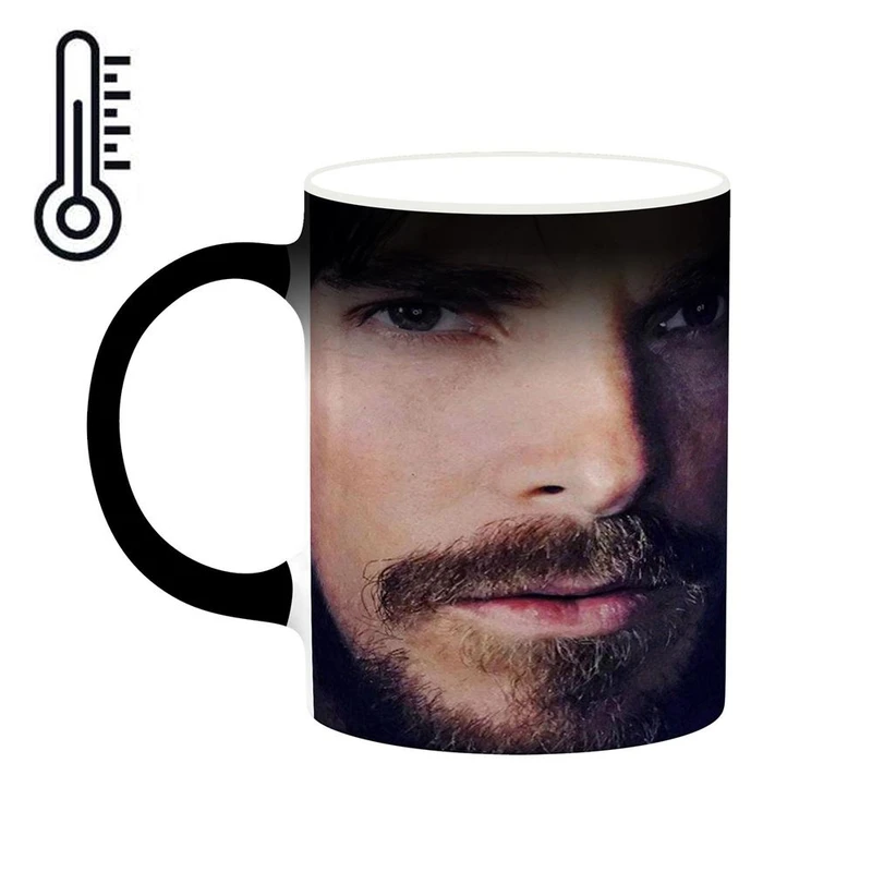 ماگ حرارتی کاکتی طرح Christian Bale مدل mgh25654