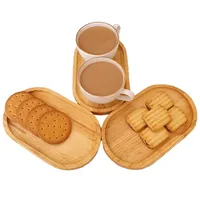 سینی سرو مدل چوبی مجموعه 3 عددی