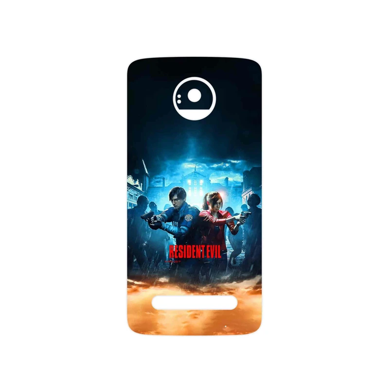 برچسب پوششی ماهوت مدل Residentevil Game Series مناسب برای گوشی موبایل موتورولا Moto Z2 Play