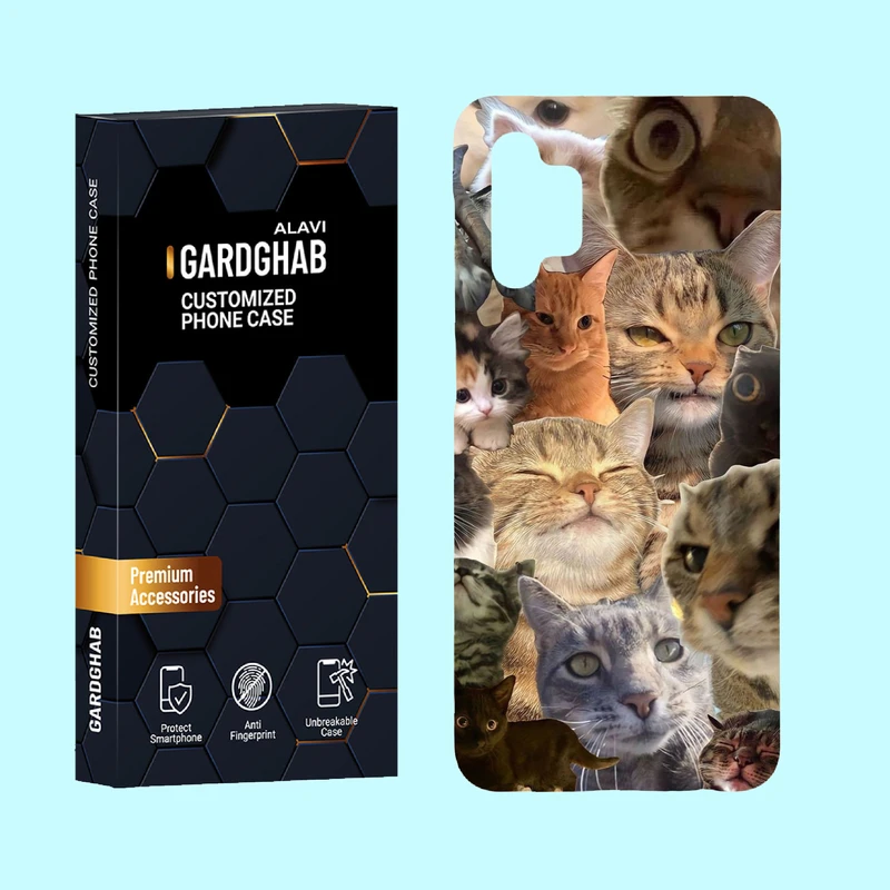 کاور گارد قاب علوی مدل حیوانات مناسب برای گوشی موبایل سامسونگ Galaxy A32 5G / M32 5G