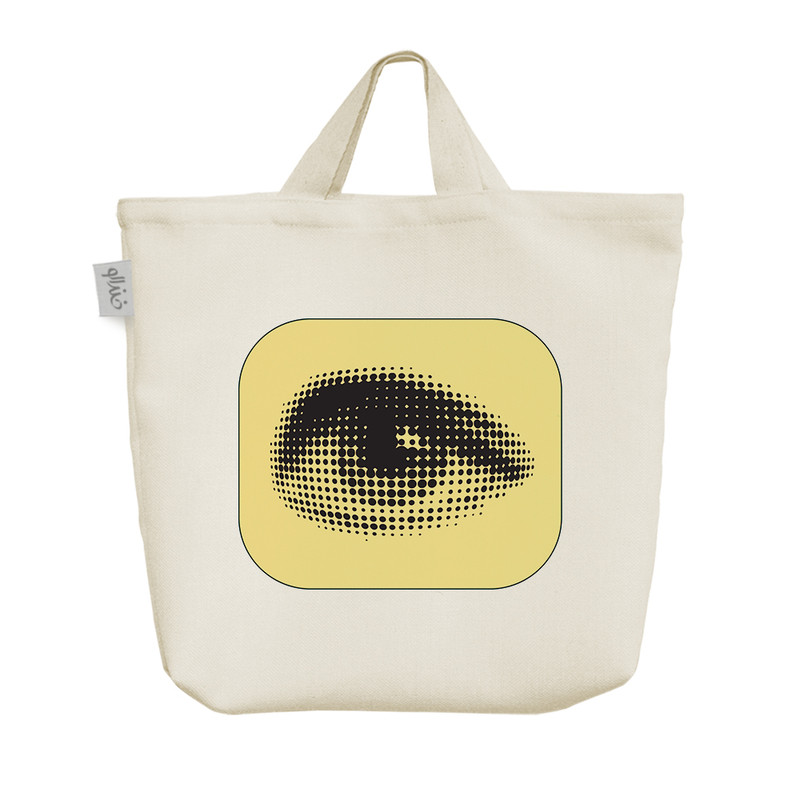 ساک خرید خندالو مدل چشم کد 7835