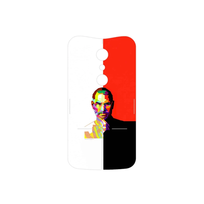 برچسب پوششی ماهوت مدل Collage of Steve Jobs 1 مناسب برای گوشی موبایل موتورولا Moto G 2nd gen