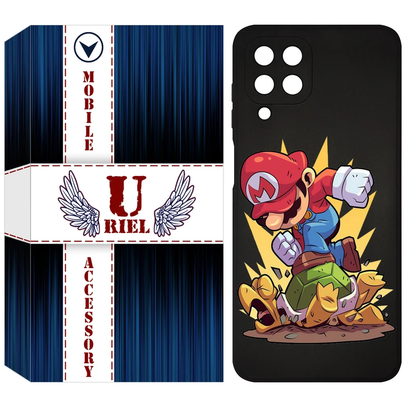 کاور یوریل قاب مدل KSH کد 64 طرح ماریو مناسب برای گوشی موبایل سامسونگ Galaxy M33