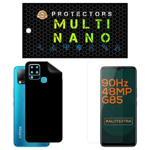 Multi Nano X-SFM Screen Protector For Infinix Hot 10S with back skin