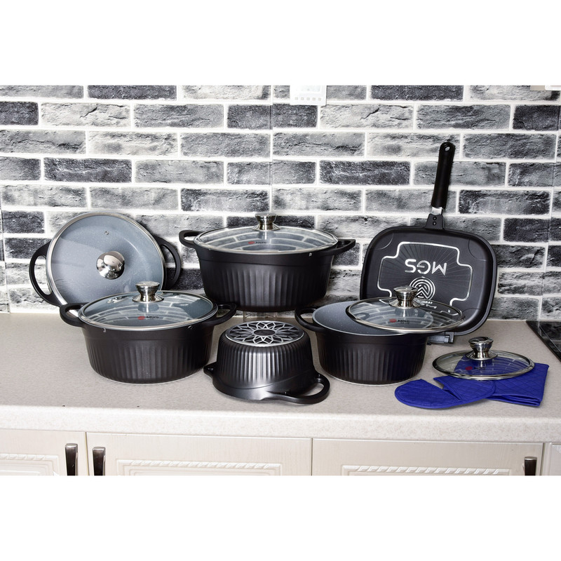 سرویس پخت و پز 15 پارچه ام جی اس مدل جرمنی D