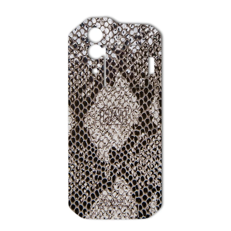 برچسب تزئینی ماهوت مدل Cobra-scale Leather مناسب برای گوشی CAT S60