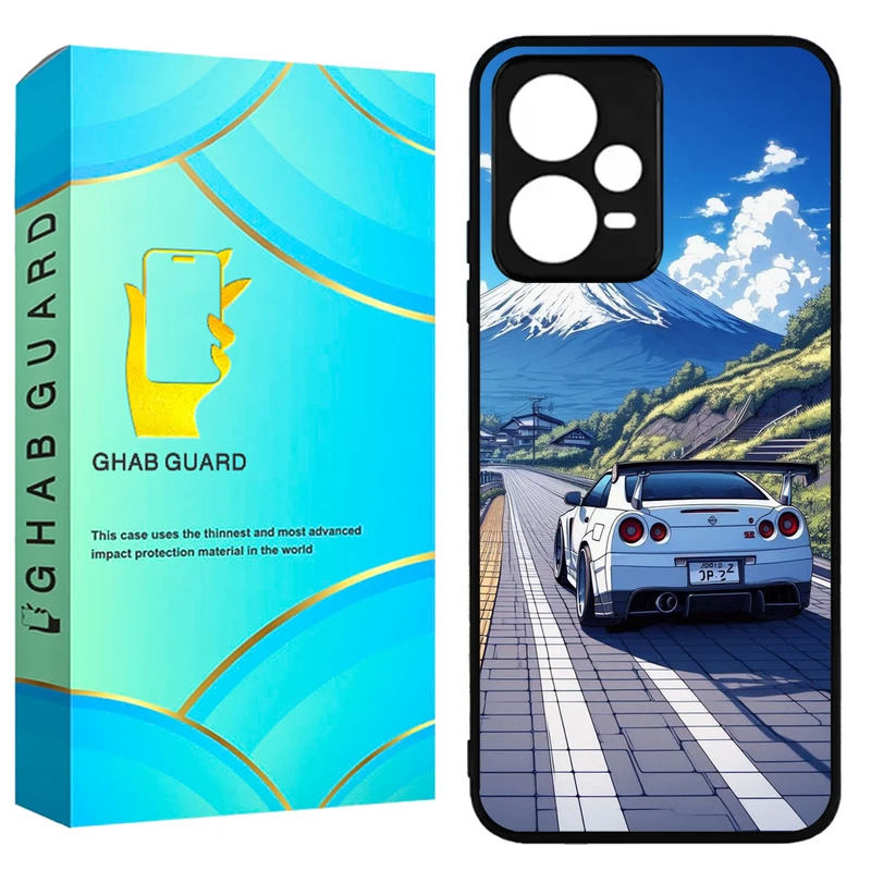 کاور قاب گارد طرح ماشین مدل X5GCH مناسب برای گوشی موبایل شیائومی Poco X5 Pro 5G