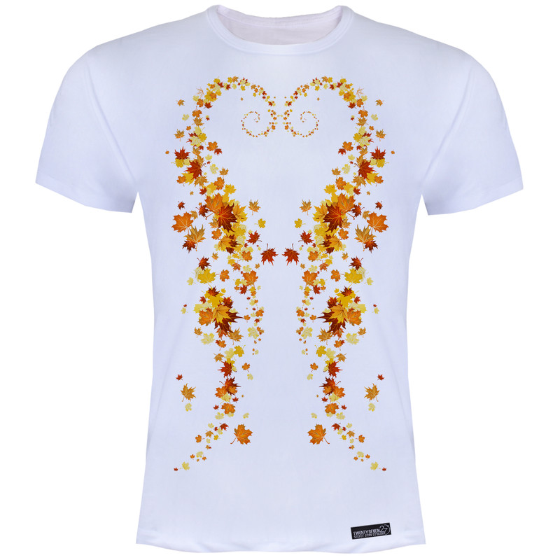 تی شرت آستین کوتاه مردانه 27 مدل Autumn Leaves کد MH1569