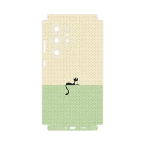MAHOOT Minimal Internet Cat Icon-FullSkin Cover Sticker for Samsung Galaxy S24 Ultra