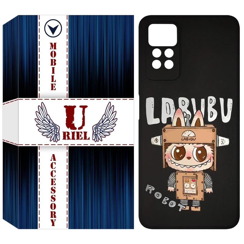 کاور یوریل مدل KSH کد 121 طرح عروسک لبوبو مناسب برای گوشی موبایل شیائومی Redmi Note 12 Pro 4G