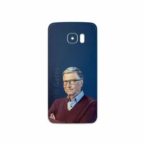 MAHOOT Bill Gates Cover Sticker for Samsung Galaxy S7 Edge