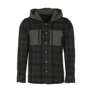 پیراهن آستین بلند مردانه پاتن جامه مدل کلاهدار 102721010270842 