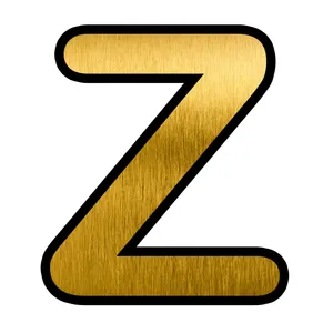 تابلو راهنما طرح حروف لاتین مدل MO-T-Z