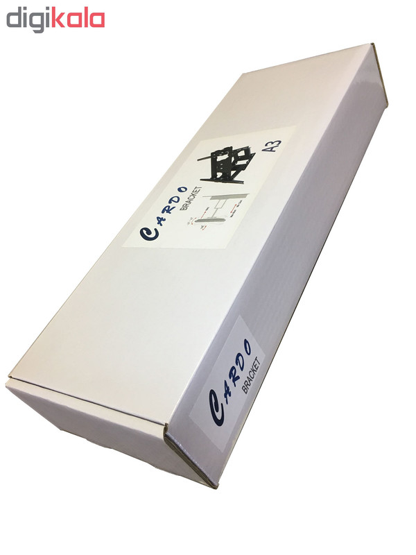 پایه دیواری تلویزیون کاردو مدل A3 مناسب برای تلوزیون 30 تا 65 اینچ