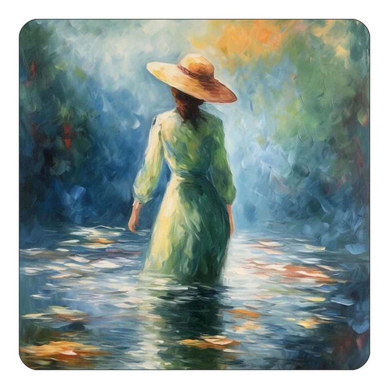 مگنت کاکتی طرح نقاشی رنگ روغن مدل mp72864