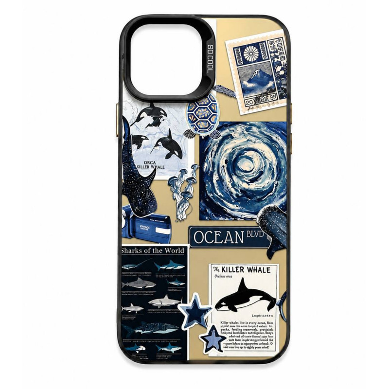  کاور مدل ocean vibe  مناسب برای گوشی موبایل اپل  iphone 13 Pro max 
