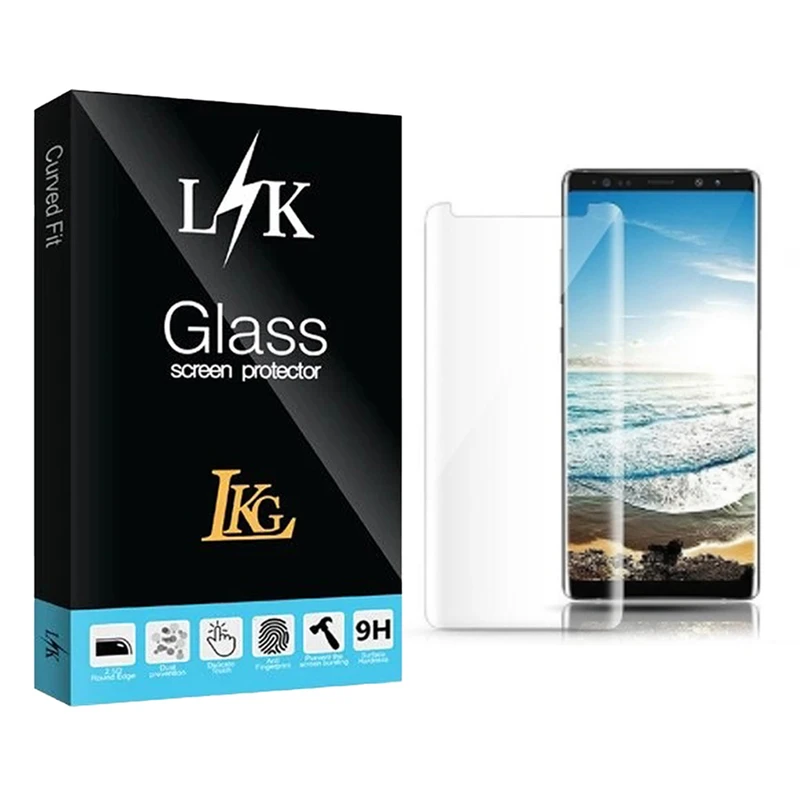 محافظ صفحه نمایش ال کا جی مدل UV مناسب برای گوشی موبایل سامسونگ Galaxy Note 8 4G
