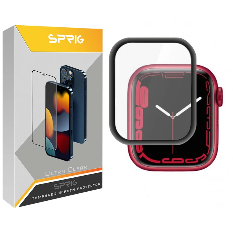 محافظ صفحه نمایش نانو اسپریگ مدل NPST مناسب برای اپل واچ Series 7 41 میلی متری