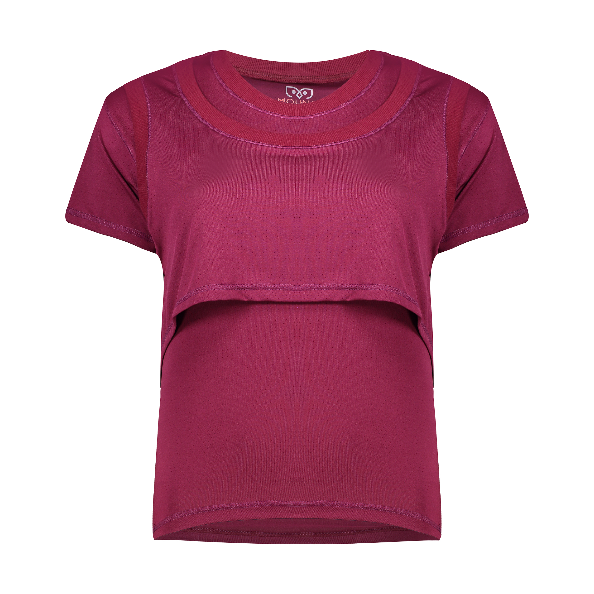 تی شرت ورزشی زنانه مون مدل 1631351-71