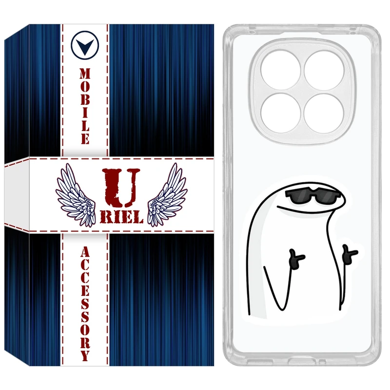 کاور یوریل مدل Clear کد 78 طرح آفکورس مناسب برای گوشی موبایل شیائومی Redmi Note 14 Pro 4G / Poco X7