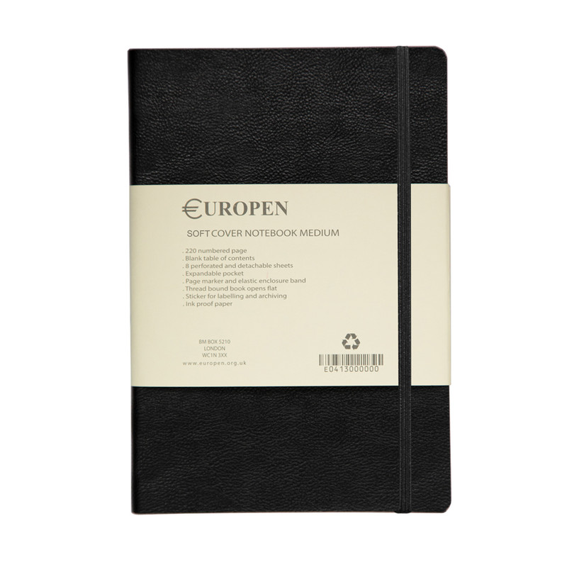 دفتر یوروپن مدل SOFTCOVER MEDIUM