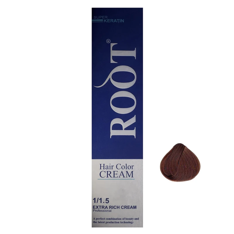 رنگ مو روت مدل PROFESSIONAL شماره 75-7 حجم 120 میلی لیتر رنگ بلوند دارچینی متوسط