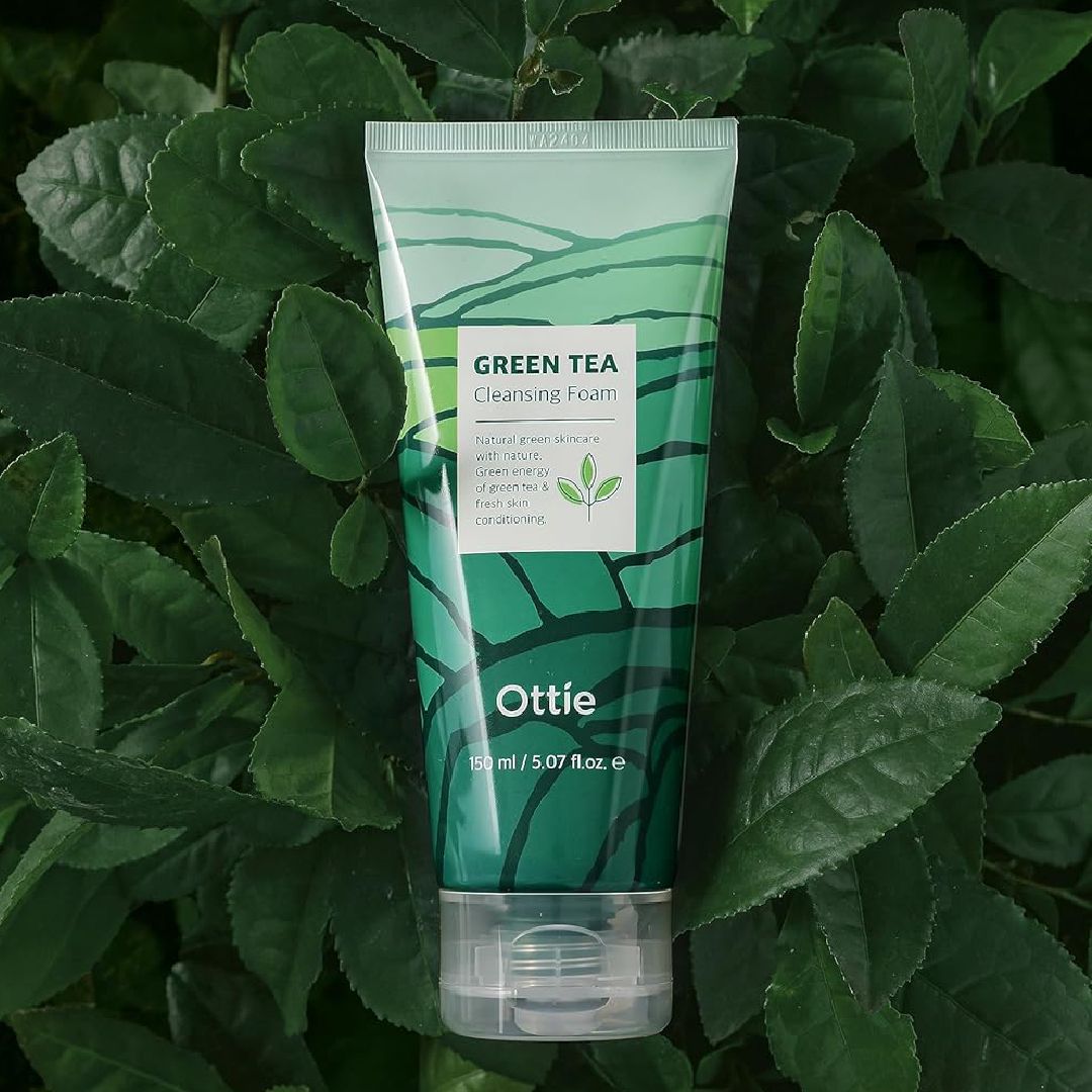 فوم شستشو صورت اوتی مدل Green Tea حجم 150 میلی لیتر -  - 3
