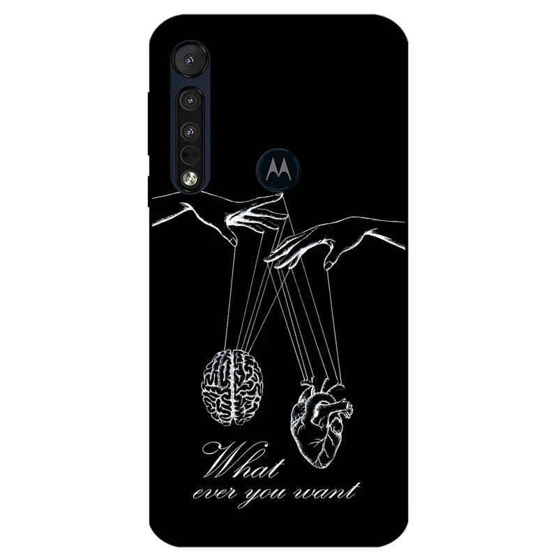 کاور مگافون طرح فکر و احساس مدل 1899 مناسب برای گوشی موبایل موتورولا Moto One Macro