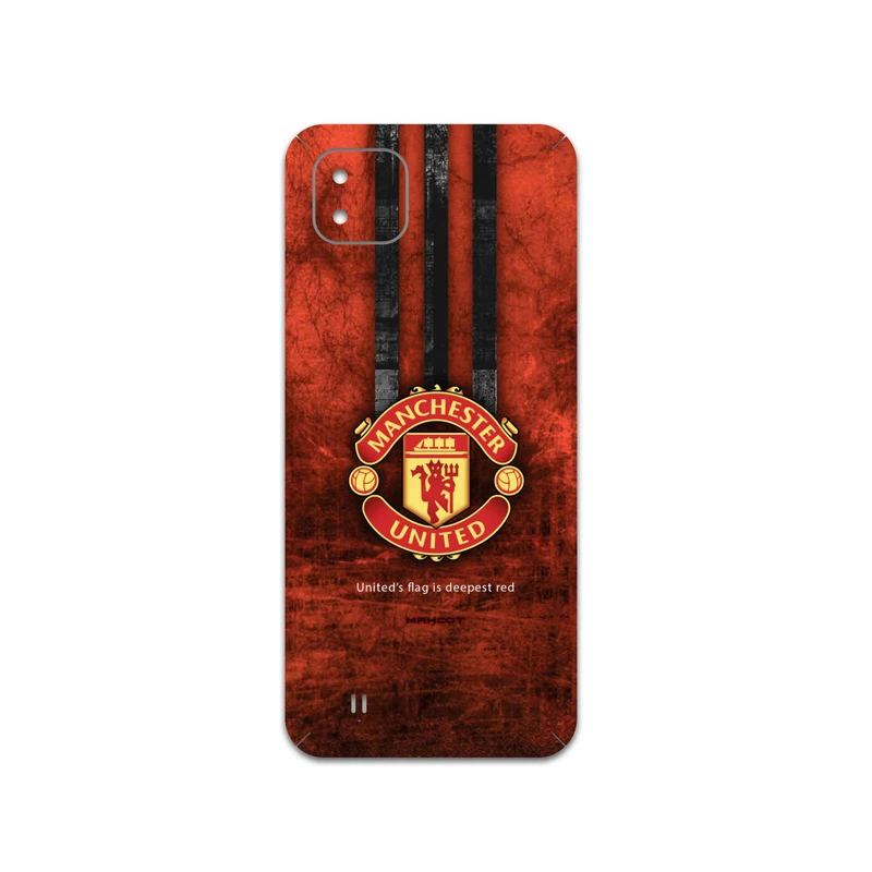 برچسب پوششی ماهوت مدل Manchester-United مناسب برای گوشی موبایل ریلمی C11 2021