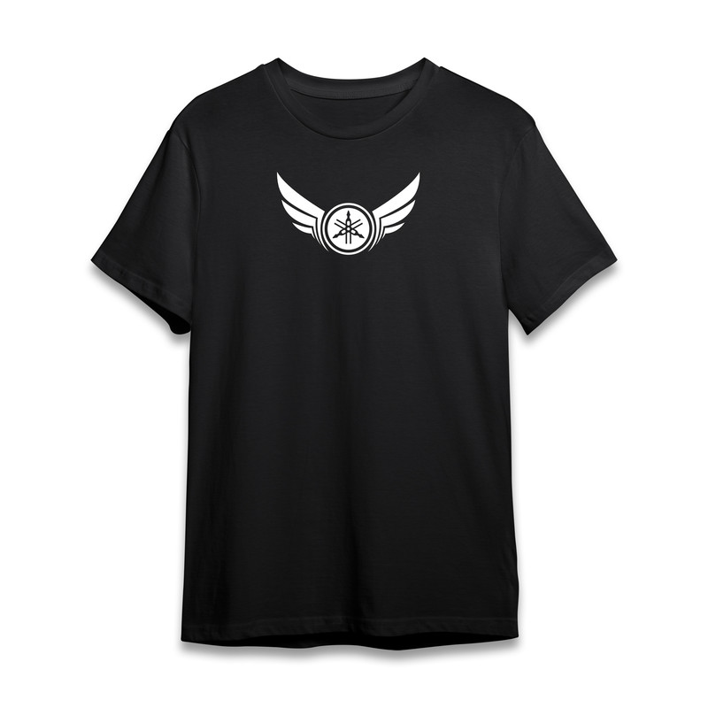تی شرت آستین کوتاه مردانه مدل 01 کد P051 رنگ مشکی