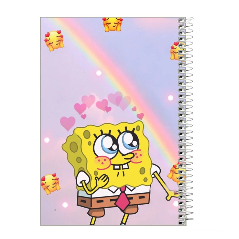 دفتر مشق 50 برگ طرح باب اسفنجی کد m375