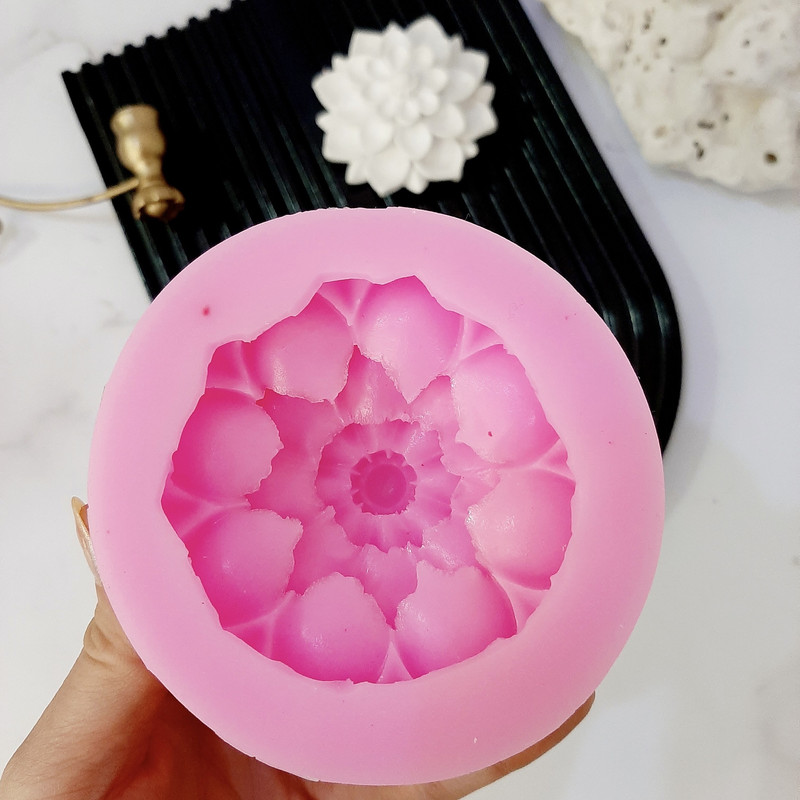 قالب شمع مدل گل کوکب