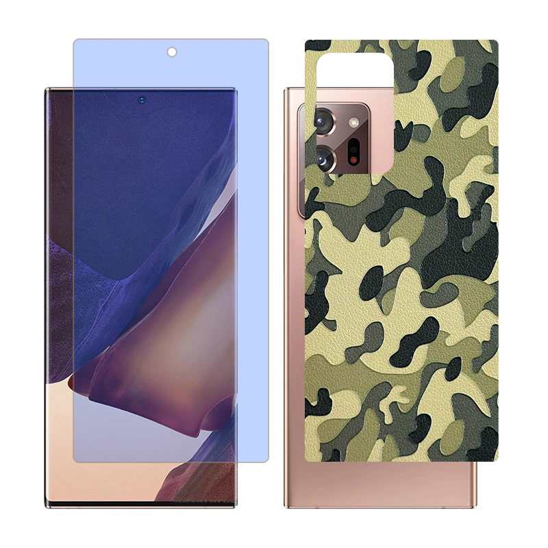 محافظ صفحه نمایش مات آنتی بلو گلس مدل Together مناسب برای گوشی موبایل سامسونگ Galaxy Note20 Ultra 5G به همراه برچسب پوششی